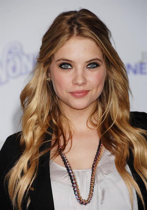 Ashley Benson Justin Bieber Never Say Never Los Angeles premiere on February 8, 2011