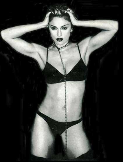 Madonna in a bikini