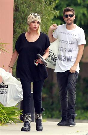 Ashley Benson at Carneys Studio City on April 24, 2012