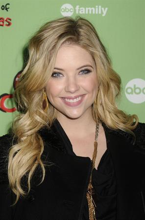 Ashley Benson ABC Family 25 days of Christmas Winter Wonderland Event on December 4, 2011