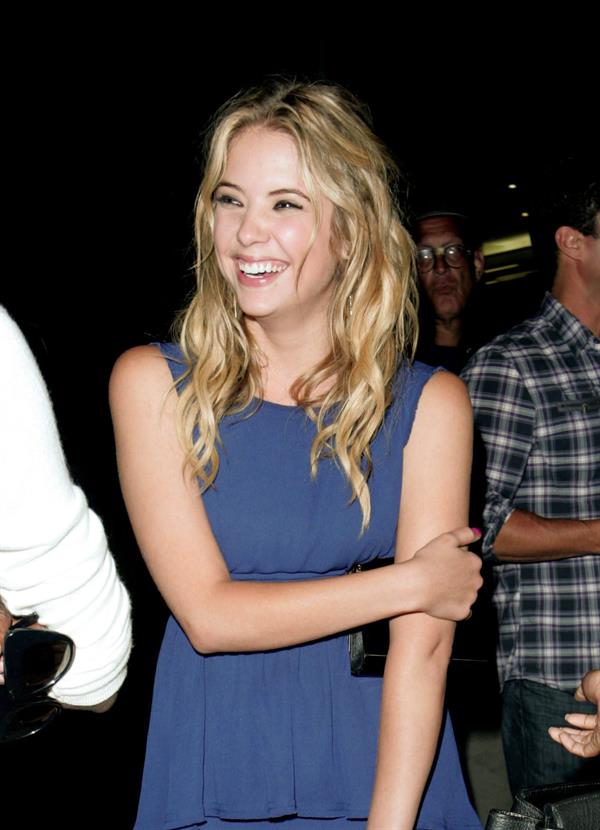 Ashley Benson Boa Restaurant in Beverly Hills on August 10, 2011