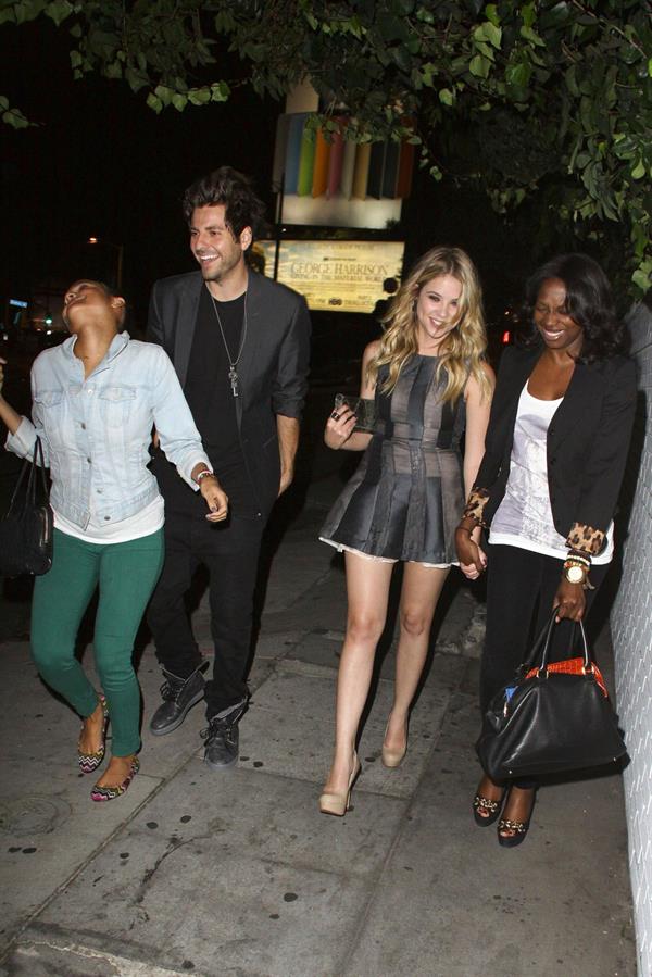 Ashley Benson at Chateau Marmont in Hollywood on September 16, 2011