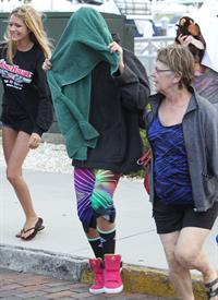 Ashley Benson bikini on a boat in Florida March 11, 2012 