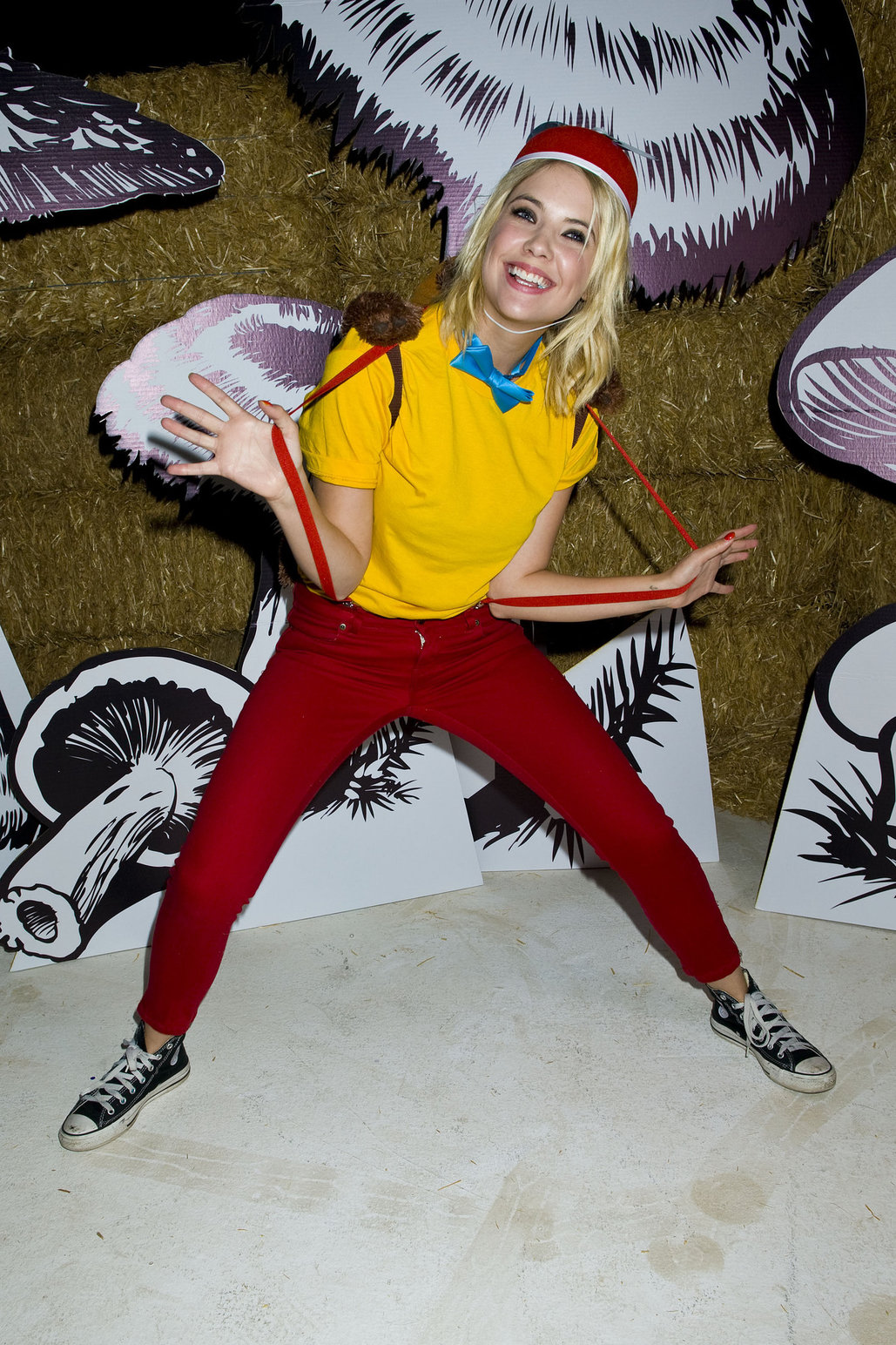 Ashley Benson 2012 Just Jared Halloween party in Hollywood 10/27/12
