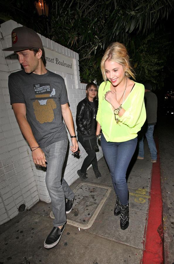 Ashley Benson - Arrives at the Chateau Marmont in West Hollywood - June 8, 2012