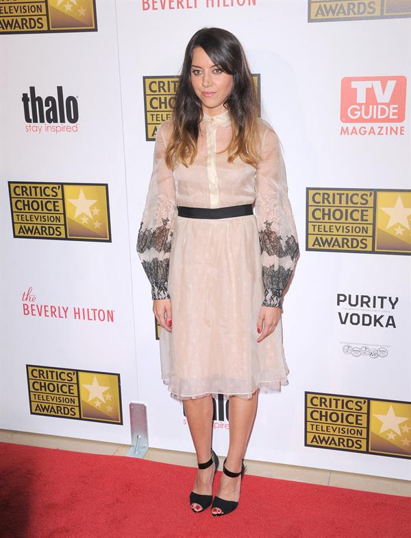 Aubrey Plaza - 2nd Annual Critics Choice Awards in Beverly Hills (June 18, 2012)