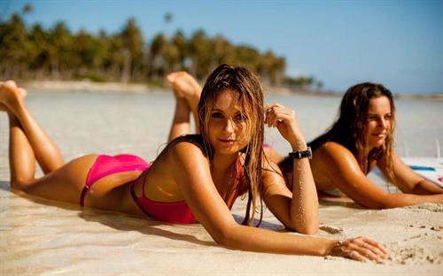 Alana Blanchard in a bikini