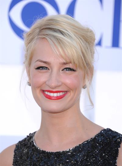 Beth Behrs arrives at the 2012 TCA Summer Tour - CBS, Showtime And The CW Party at 9900 Wilshire Blvd on July 29, 2012 in Beverly Hills, California