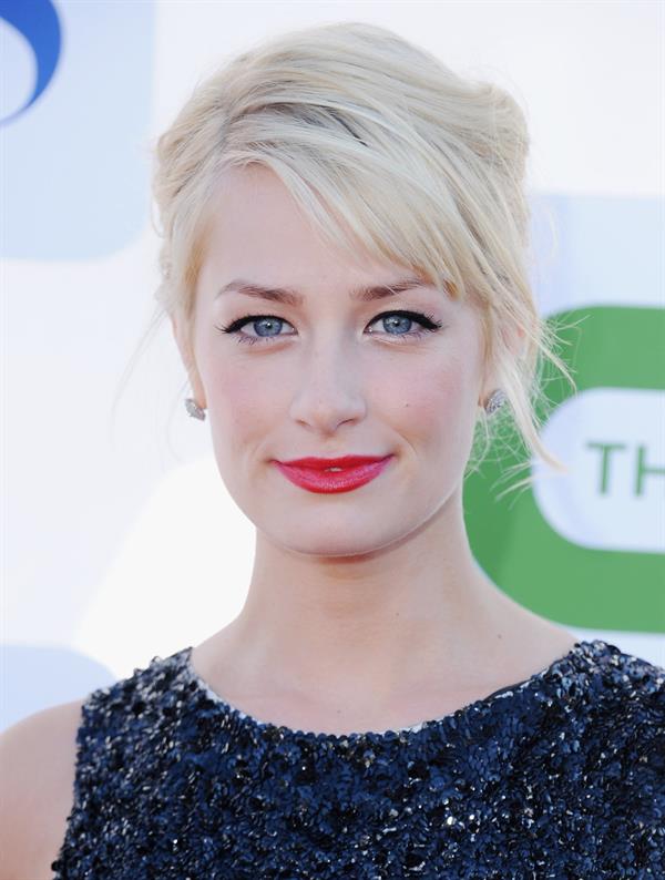 Beth Behrs arrives at the 2012 TCA Summer Tour - CBS, Showtime And The CW Party at 9900 Wilshire Blvd on July 29, 2012 in Beverly Hills, California