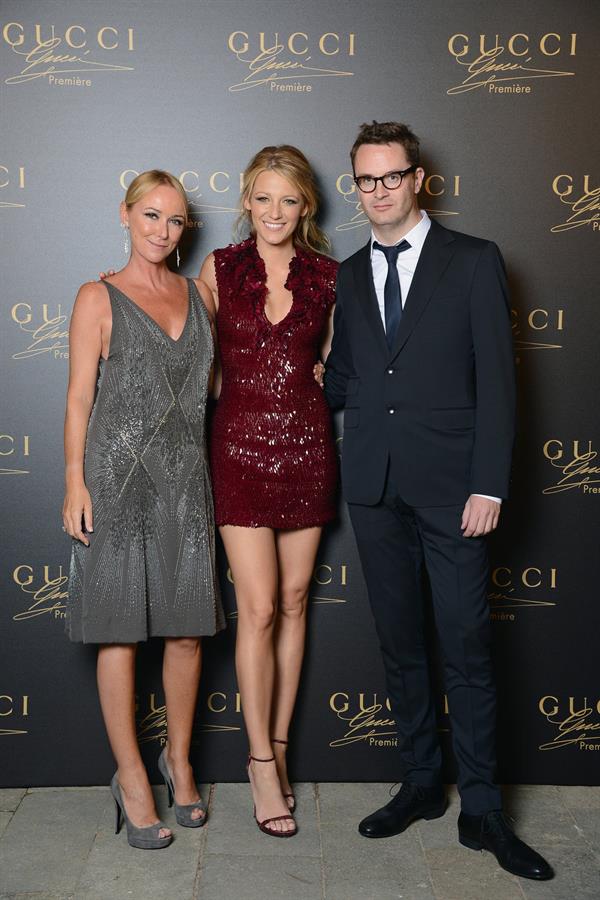 Blake Lively at Gucci Premiere Fragrance Launch in Venice, Italy September 1, 2012