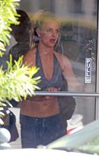 Britney Spears Leaving dance studio in Sherman Oaks, Los Angeles 23.10.2013 