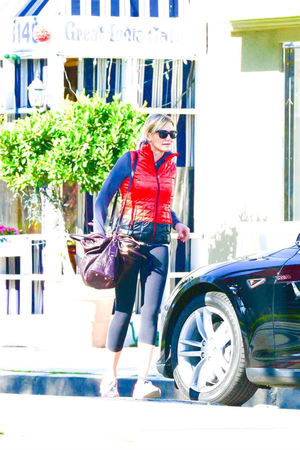 Cameron Diaz leaving the gym in Los Angeles 1/5/13 