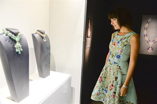 Camilla Belle A Quest for Beauty ehibit in Santa Ana,October 26, 2013 