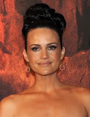 Carla Gugino the 'Race to Witch Mountain' premiere the Callao cinema in Madrid, Spain  