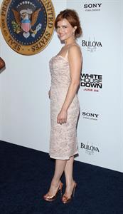 Carla Gugino  White House Down  New York Premiere on June 25, 2013 