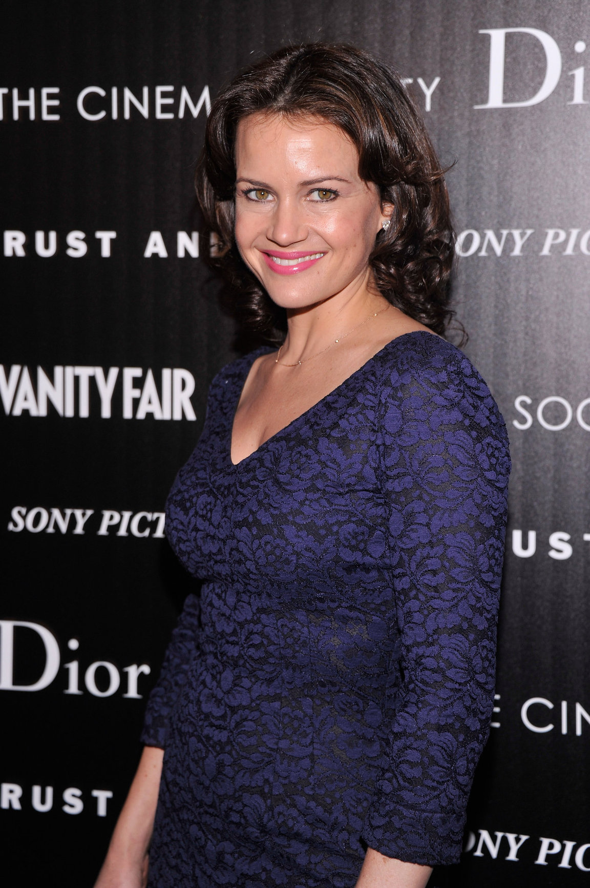 Carla Gugino The Cinema Society with Dior & Vanity Fair Screening of 'Rust and Bone' in New York - Nov 8, 2012