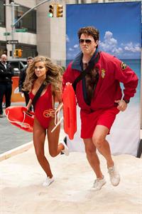 Carmen Electra NBC’s Today Show Halloween appearance in New York City, October 31, 2013 
