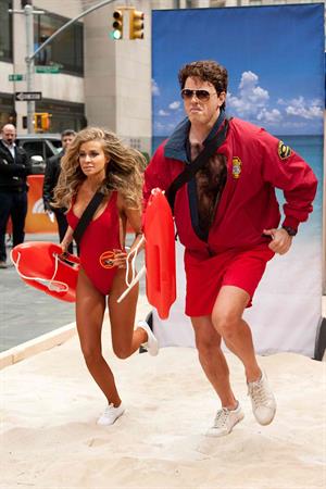 Carmen Electra NBC’s Today Show Halloween appearance in New York City, October 31, 2013 