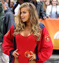 Carmen Electra NBC’s Today Show Halloween appearance in New York City, October 31, 2013 