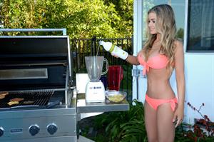 Carmen Electra. Hot in her A.M./SVEDKA bikini shoot  