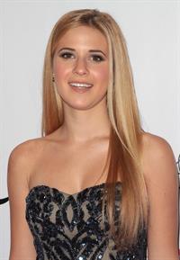 Caroline Sunshine Hallmark Gold Crown and Tet Bands celebrate Bella Thorne's Quinceanera in LA 10/20/12 
