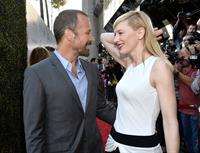 Cate Blanchett attends the Premiere of 'Blue Jasmine' at the AMPAS Samuel Goldwyn Theater July 24, 2013 