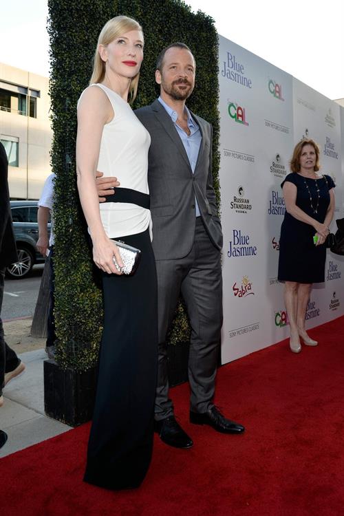 Cate Blanchett attends the Premiere of 'Blue Jasmine' at the AMPAS Samuel Goldwyn Theater July 24, 2013 