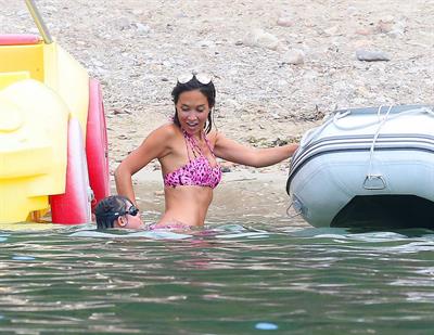 Myleene Klass in a bikini