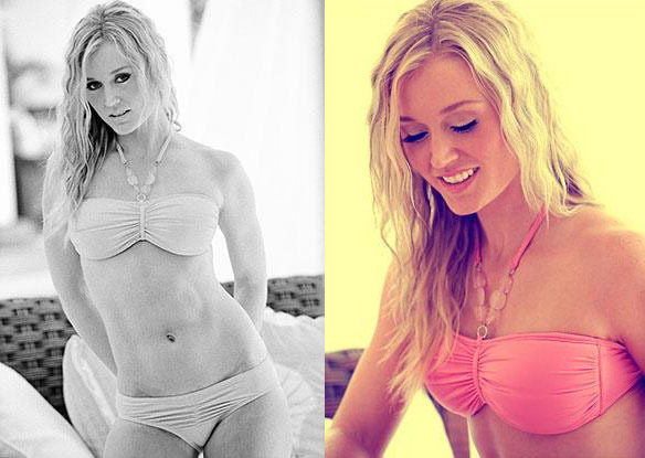 Blair O'Neal in a bikini