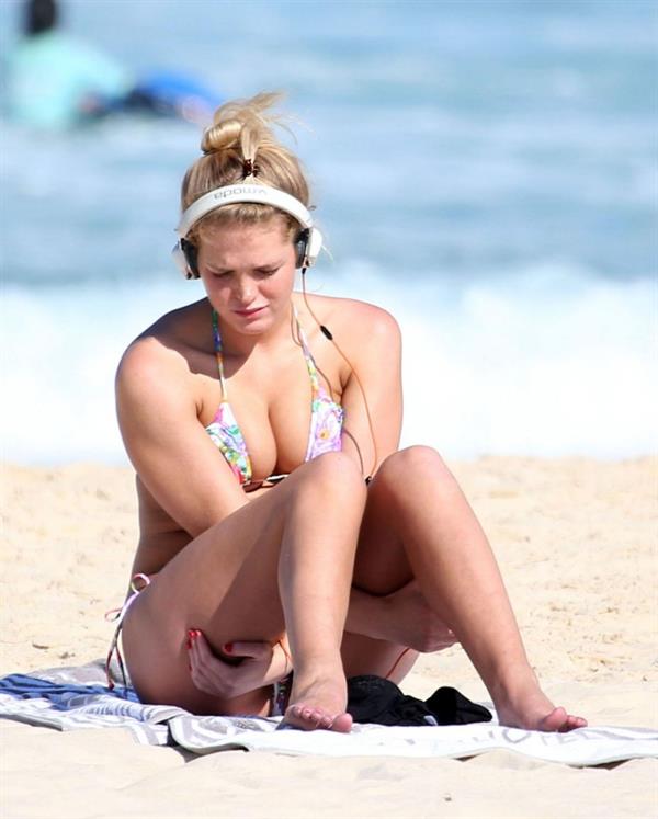 Erin Heatherton in a bikini