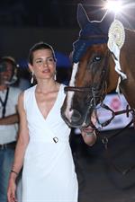 Charlotte Casiraghi - Global Champion Tour 2012 In Monte Carlo - Award Ceremony (June 30, 2012)