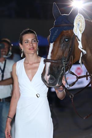 Charlotte Casiraghi - Global Champion Tour 2012 In Monte Carlo - Award Ceremony (June 30, 2012)