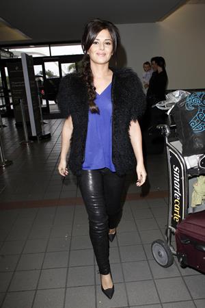 Cheryl Cole at LA Airport in Los Angeles 11/30/12 