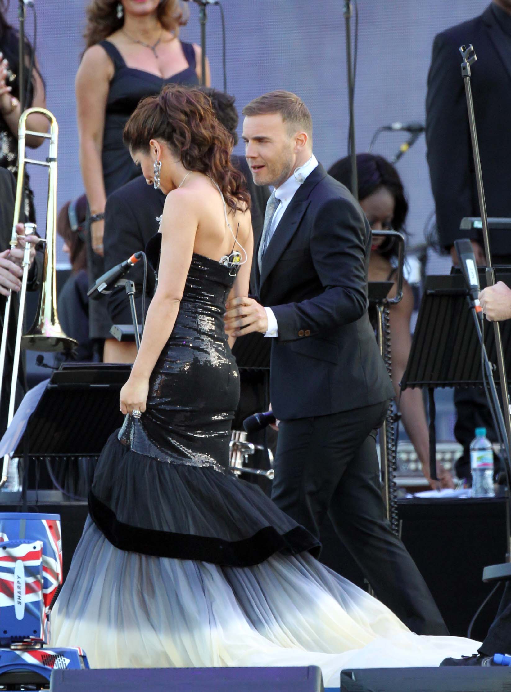 Cheryl Tweedy Cole - Performing at Queen Diamond Jubilee Concert in London, June 4, 2012