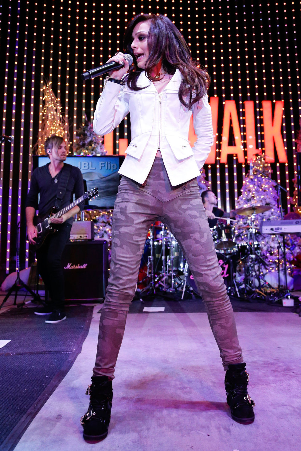 Cher Lloyd Towers Black Friday Concert in Universal City 11/23/12 