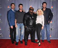 Christina Aguilera At the premiere of the Leve Shows at The Voice Season 5 on November 7, 2013