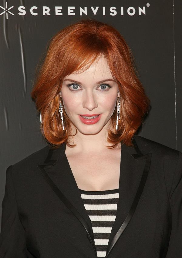 Christina Hendricks Company premiere in New York on June 8, 2011