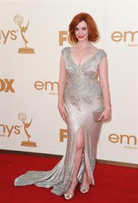 Christina Hendricks 63rd Primetime Emmy Awards on September 18, 2011