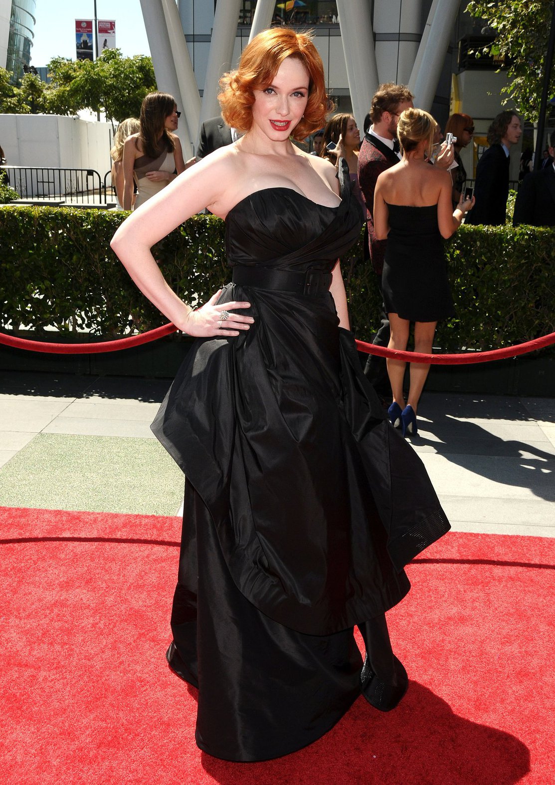 Christina Hendricks 62nd Creative Emmy Awards in Los Angeles on August 21, 2010 