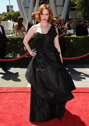 Christina Hendricks 62nd Creative Emmy Awards in Los Angeles on August 21, 2010 