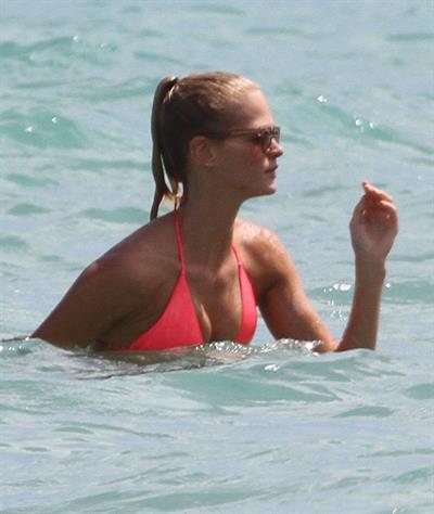 Erin Heatherton in a bikini
