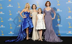 Christina Hendricks at the 62nd Annual Primetime Emmy Awards on August 29, 2010 