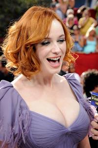 Christina Hendricks at the 62nd Annual Primetime Emmy Awards on August 29, 2010 
