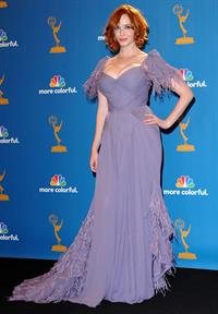 Christina Hendricks at the 62nd Annual Primetime Emmy Awards on August 29, 2010 