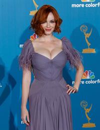 Christina Hendricks at the 62nd Annual Primetime Emmy Awards on August 29, 2010 