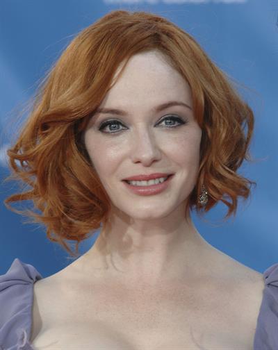 Christina Hendricks at the 62nd Annual Primetime Emmy Awards on August 29, 2010 