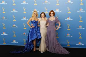 Christina Hendricks at the 62nd Annual Primetime Emmy Awards on August 29, 2010 