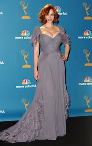 Christina Hendricks at the 62nd Annual Primetime Emmy Awards on August 29, 2010 