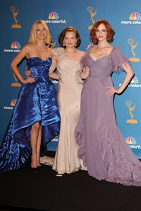 Christina Hendricks at the 62nd Annual Primetime Emmy Awards on August 29, 2010 