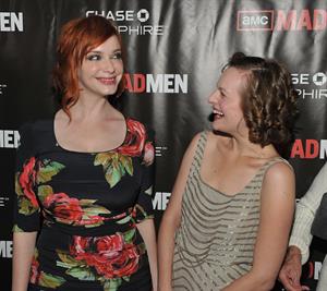 Christina Hendricks Mad Men Season 4 Finale screening at the 21 Club on October 17, 2010 